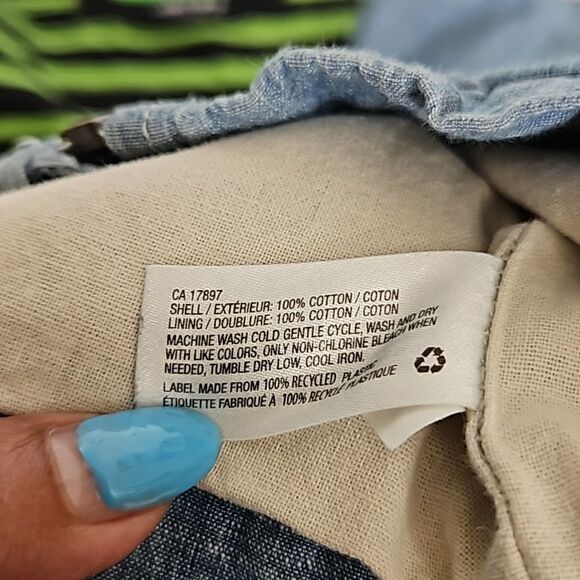 Gap Toddler Boy's Bundle Jacket & Carter's T-shirt Light Blue Washed Size 3 - Picture 9 of 16